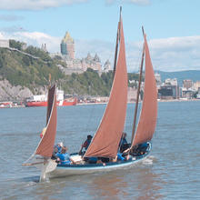 Voile et aviron sur le Fleuve Saint-Laurent